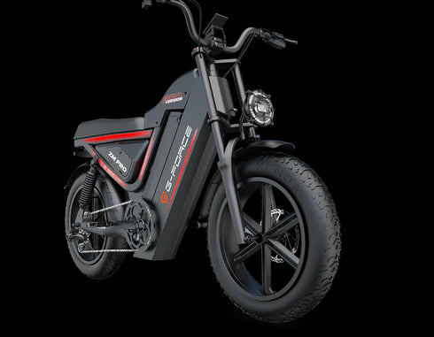 G-FORCE ZM PRO 2025 New Premium All-terrain Motor Style Electric Bike | GARANZIA ITALIANA